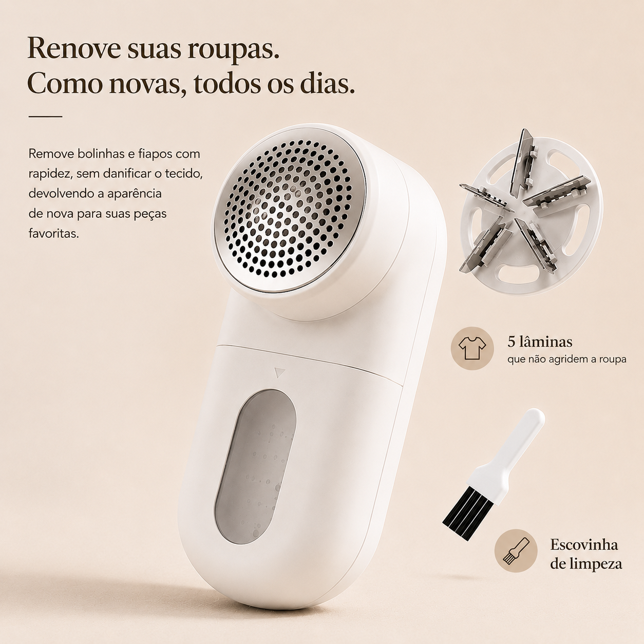 Removedor de Bolinhas Elétrico - XIAOMI