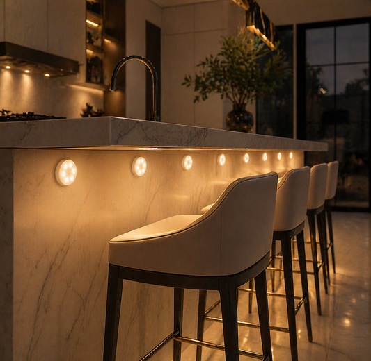Kit Luminária Led com Sensor de Presença