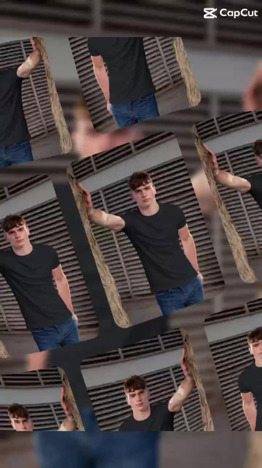 Camiseta Básica Algodão Unissex Casual