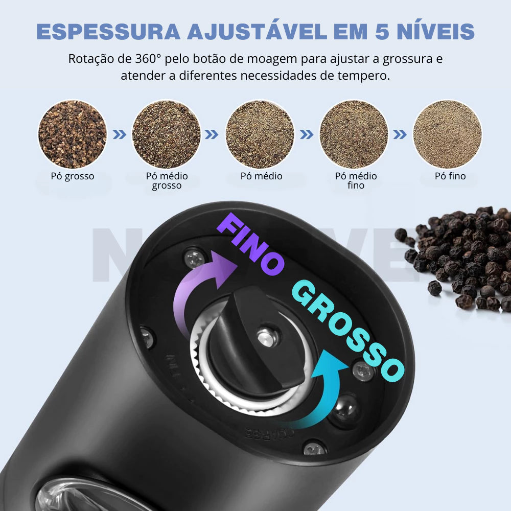 Moedor Elétrico de Temperos - Automático