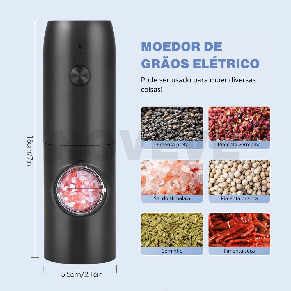 Moedor Elétrico de Temperos - Automático