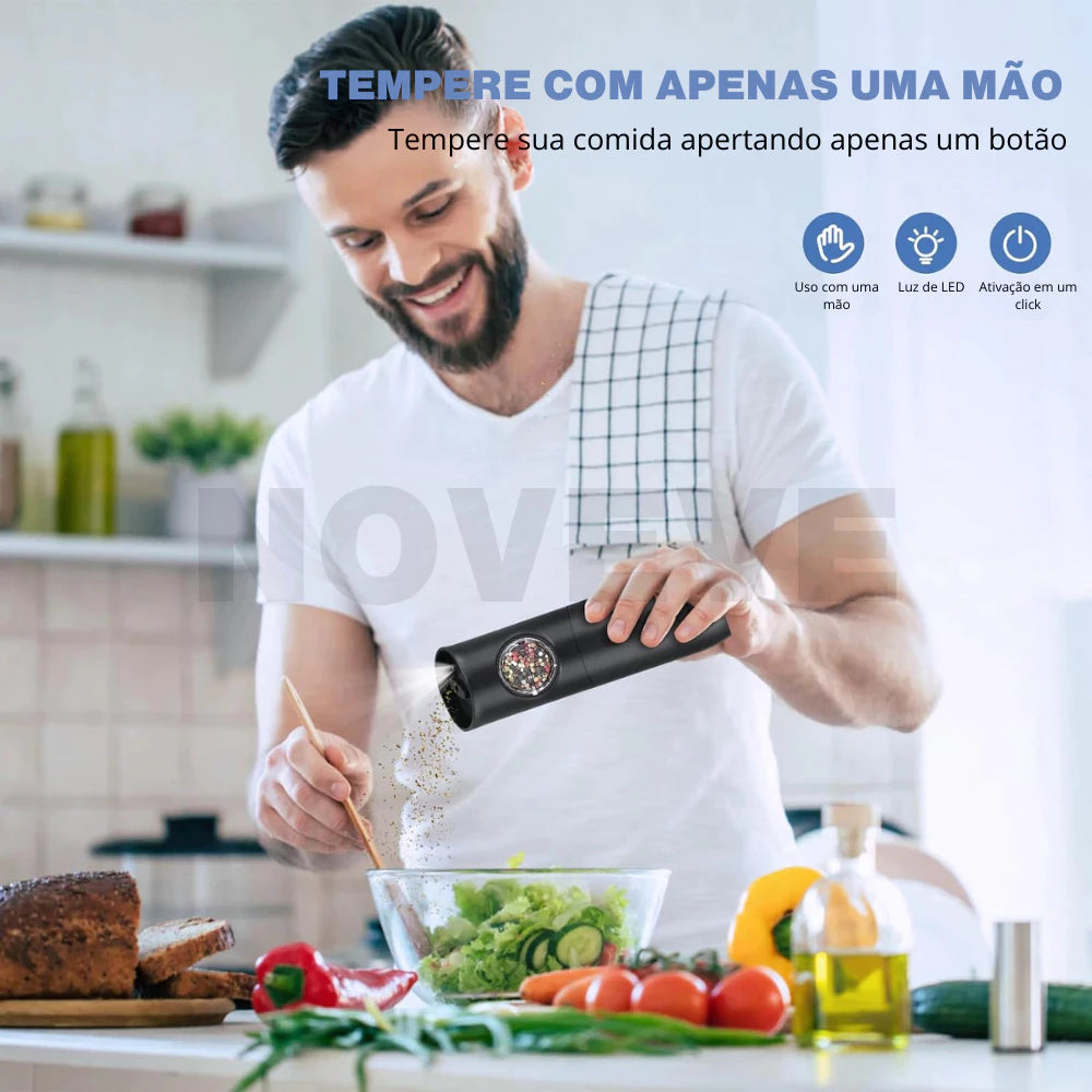 Moedor Elétrico de Temperos - Automático