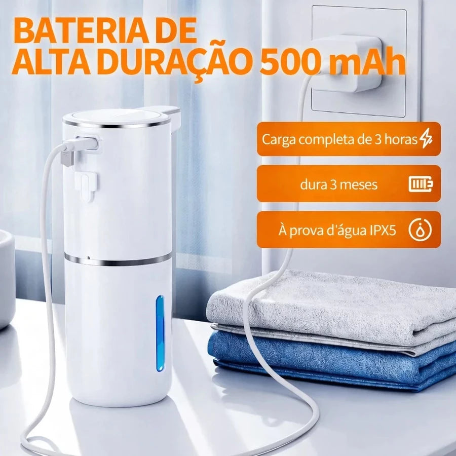 Dispenser de Sabonete Líquido Automático