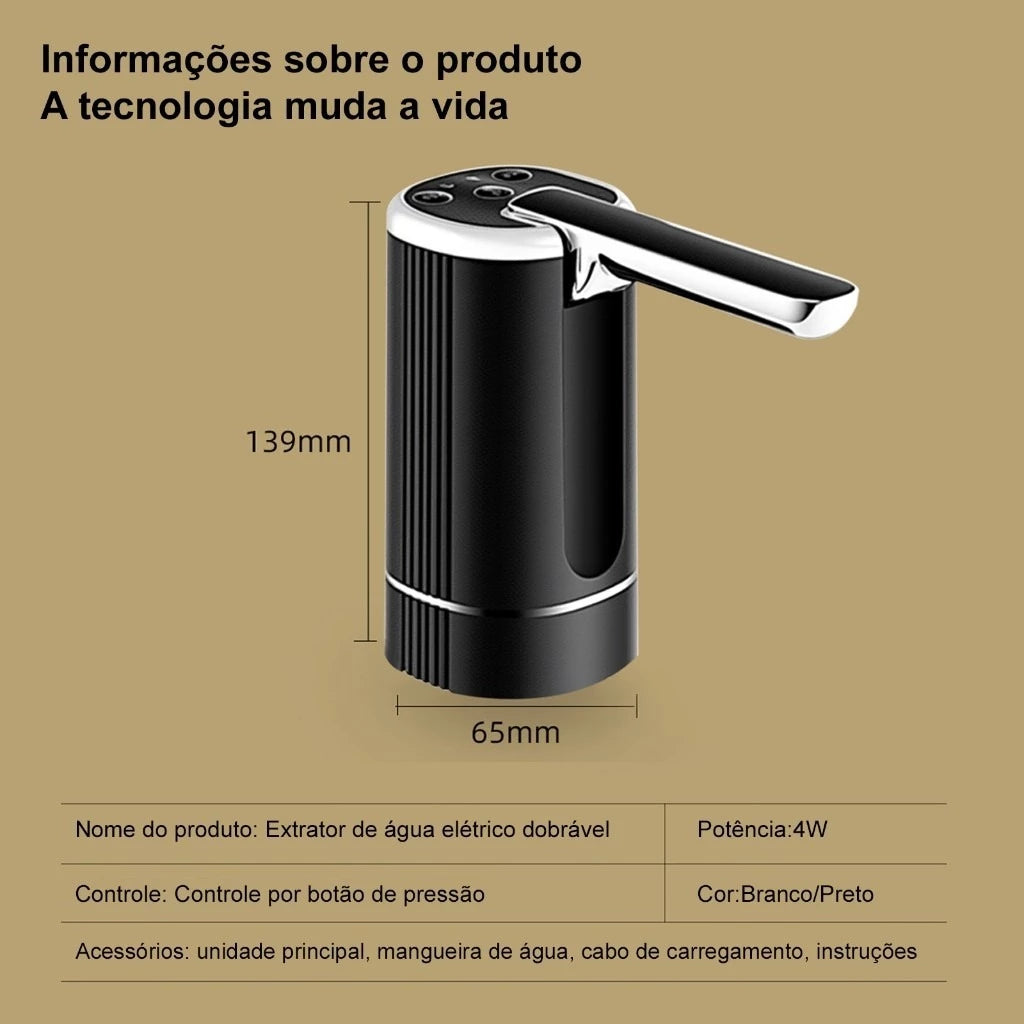 Bomba Elétrica para Galão de Água